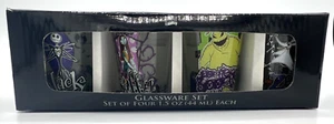 Nightmare Before Christmas Gläser 4er Set (4) Schnapsgläser, Disney, Neu - Bild 1 von 9