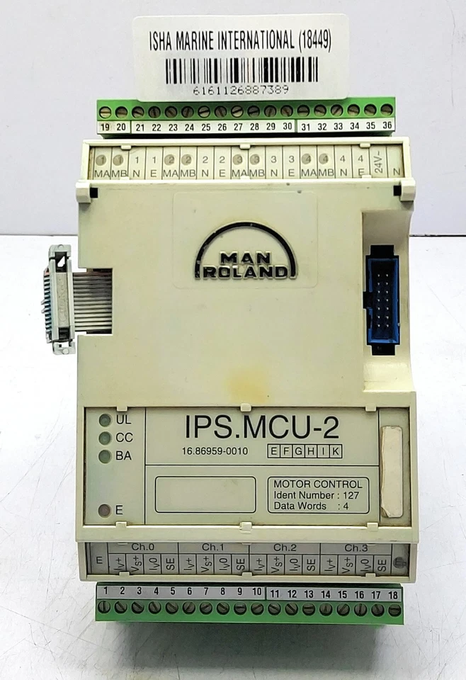MAN Roland IPS.MCU-2 Motorsteuerung Modul 16.86959.0010 18449 - Bild 1 von 4