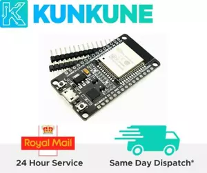 ESP-32 ESP32 WROOM NodeMcu Development Board 30 pins Dual Core Unsoldered -UK - Picture 1 of 2