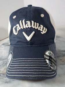 Callaway Golf Magna Cap Baseball New Era Adjustable Cotton Blue Strap Back Hat - Picture 1 of 6