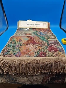 Bohemian Tapestry Print Table Runner Floral Fringe Tassels Shabby Chic BOHO USA - Picture 1 of 5