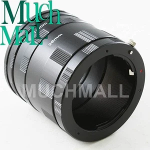 Macro Lens Extension 3 Ring Tube For Pentax K PK Mount Camera K10D K-7 5 X r 01 - Picture 1 of 1