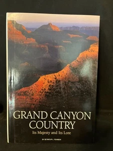 VINTAGE 1991 NATIONAL GEOGRAPHIC SOCIETY GRAND CANYON COUNTRY BOOK - Picture 1 of 2