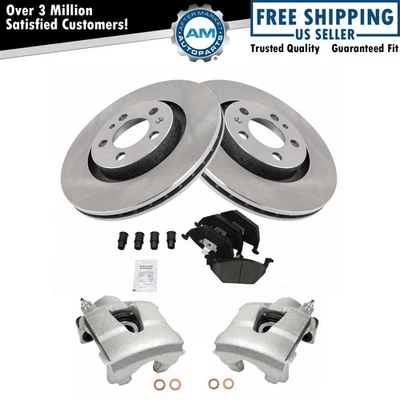 Kit de pastillas de freno delanteras y rotor para Volkswagen Beetle 2001 Golf 00-04 Jetta 98-10 Foto 1 de 4