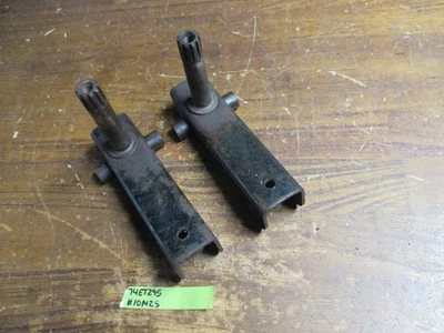 Vintage 74 Arctic Cat El Tigre 295 Snowmobile Ski Steering Spindles - Image 1 of 4