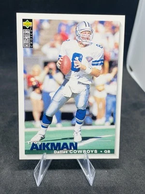 1995 Upper Deck Collector's Choice - Troy Aikman #66 Dallas Cowboys - Image 1 of 2