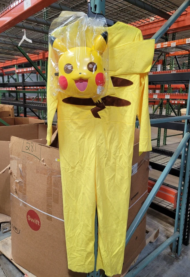 Disfraz Pokémon Pikachu Clásico Halloween Niño Mediano (7-8)/Grande (10-12) Foto 1 de 1