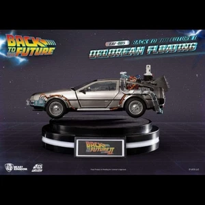 -=] BEAST KINGDOM - Back To The Future 2 Delorean Floating Replica [=- - Bild 1 von 6