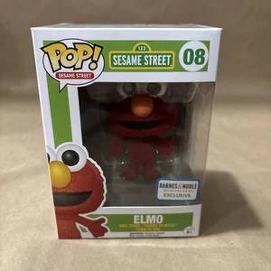 Funko Pop! Vinyl: Sesamstraße - Elmo - (beflockt) - Barnes and Noble... - Bild 1 von 6