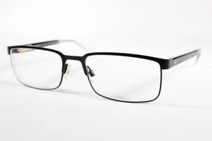 Tommy Hilfiger Eyeglasses TH 64 Unisex Black Full Rim Metal Glasses Frames 55 mm - Picture 1 of 4