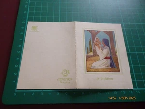 MARGARET W. TARRANT IN BETHLEHEM SMALL UNWRITTEN CHRISTMAS CARD *MEGA RARE* - Picture 1 of 6