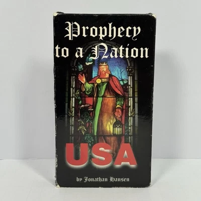 Prophecy to a Nation USA VHS Jonathan Hansen 1998 The Prophecy Club Religious - Image 1 of 4