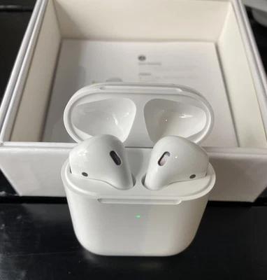 Apple AirPods 2da Generación Auriculares Intrauditivos Cargador MagSafe - Blanco - Nuevo En Caja Foto 1 de 3