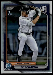 🔥💎📈 2024 Bowman Draft #BDC-86 Bryce Rainer refractor cromado ENVÍO GRATUITO - Imagen 1 de 2