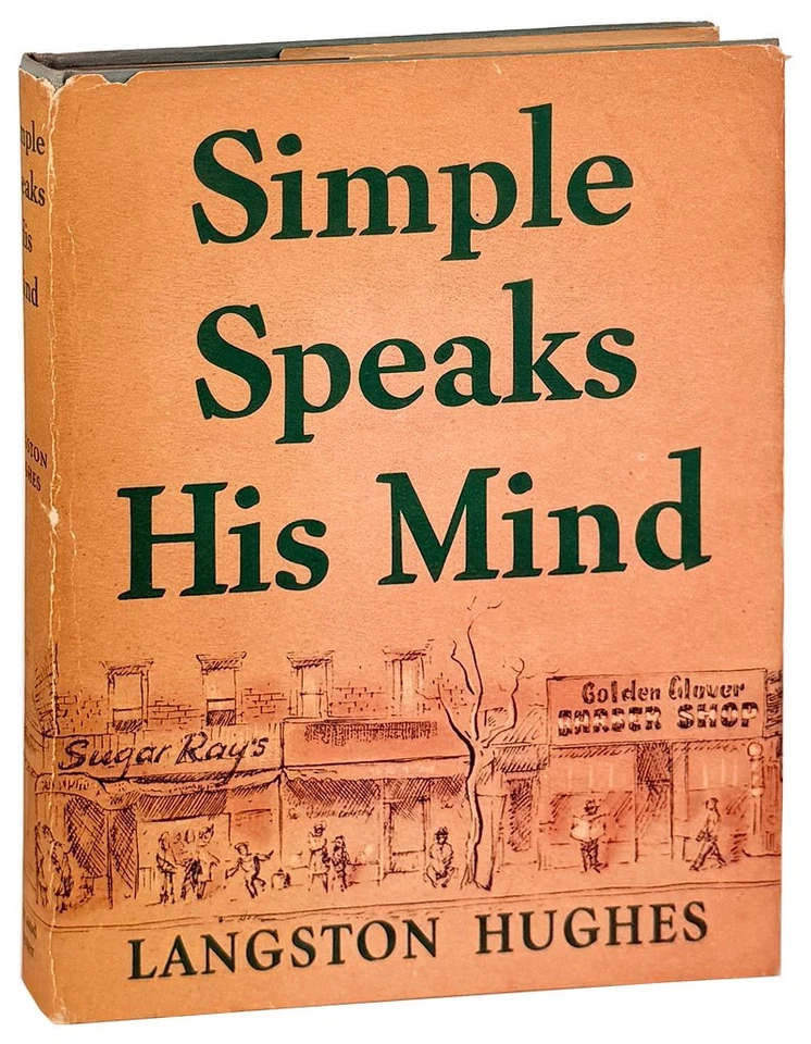 Langston Hughes / Simple Speaks His Mind / First Edition in DJ / 1950 - Image 1 of 1