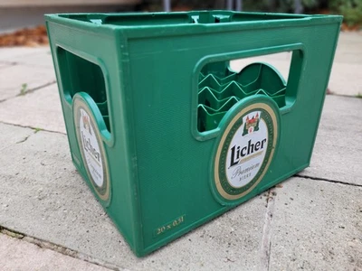 Licher Empty German Beer Crate For Man Cave Or Home Bar - Image 1 of 2