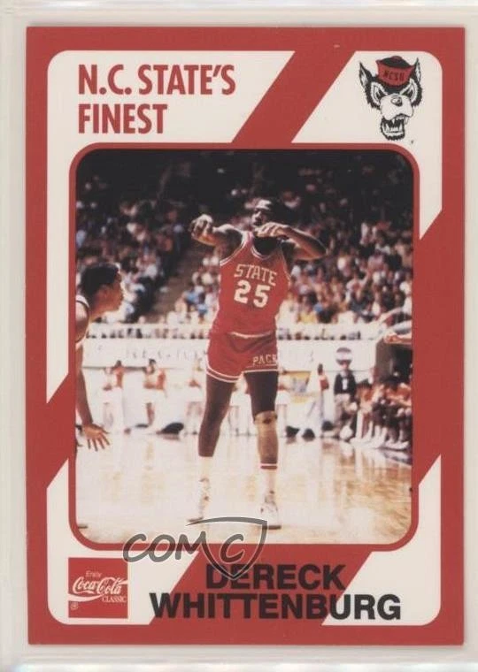 1989 Collegiate Collection North Carolina State Wolfpack Dereck Whittenburg #71 - Image 1 of 2
