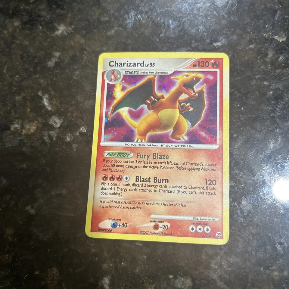 Pokemon Card Charizard DPBP#006 Holo Rare HP130 Lv.55 2007 - Image 1 of 1