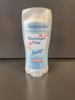 NEW 2.4oz Secret Aluminum Free Deodorant Notes of Rose Gentle - Image 1 of 2