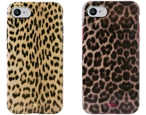 Puro Glam Cover Leopardata Case Custodia Protettiva per Apple IPHONE 7 8 Se 2020 - Foto 1 di 5