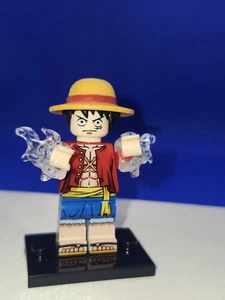 Minifigura personalizada de una pieza Monkey D. Luffy de 2 pulgadas, nueva/como nueva - Imagen 1 de 9
