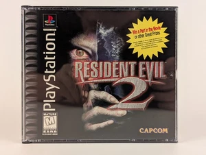 Resident Evil 2 (Sony PlayStation 1, PS1, 1998) ➡️CIB Complete w/ Reg - Tested🔥 - Picture 1 of 8