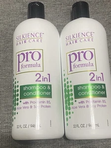 Champú y acondicionador 2 en 1 Silkience Hair Care Pro Formula, 32 oz. Cada - Imagen 1 de 1