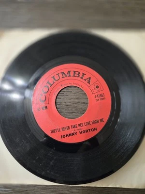 Johnny Horton - Sleepy-Eyed John; They'll Never Take Her Love from Me - 45 RPM - Image 1 of 2