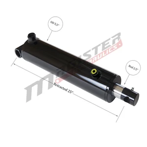 5" bore x 16" stroke High Speed Dump Hoist Hydraulic Cylinder - Picture 1 of 5