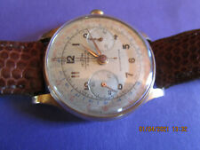Delbana 18kt gold chronograph, true vintage working
