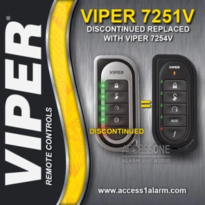 Control remoto LED de 2 vías Viper 7254V para 7251V descontinuado para Viper 5202V - Imagen 1 de 9
