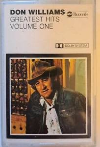 DON WILLIAMS - GREATEST HITS VOL 1 - CASSETTE TAPE - Picture 1 of 3