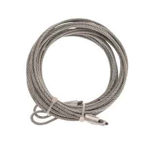 New Garage Door Cable Pair, Suit Sectional Panel Tilt Lift Doors 2.4m High - Picture 1 of 7
