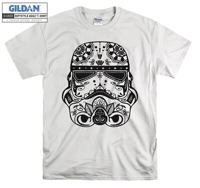 Star Wars Stormtrooper Ornate Henna Print H Hoodie Tshirt Men Women Unisex AB870 - Image 1 of 4