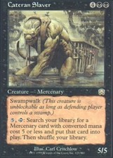 1x Cateran Slaver - Foil NM, English MTG Mercadian Masques
