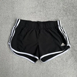 ADIDAS Damen Shorts Medium Laufen Kurze Hose Running Climalite 1807 Schwarz - Bild 1 von 9