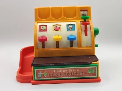 Caja registradora Fisher Price 1974 vintage sin monedas Foto 1 de 4
