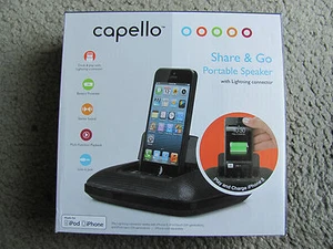 Haut-parleur portable Capello Ci100 Share & Go neuf avec connecteur Lightning - Photo 1 sur 4