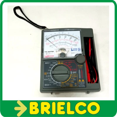 MULTIMETRO ANALOGICO AC/DC AMPERIMETRO 20K OHM-VOLTIO MODELO  YX-360TRF BD3403 - Imagen 1 de 2