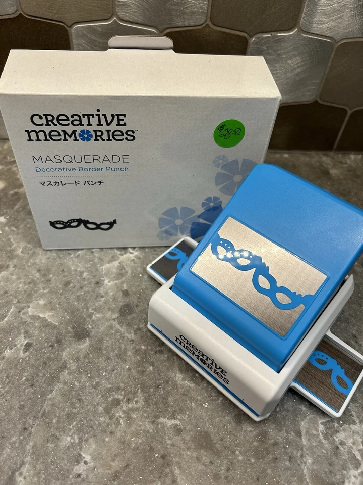 Creative Memories “Masquerade” Decorative Border Punch NIB - Image 1 of 1