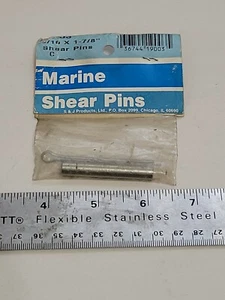 5/16 x 1-7/8" Shear Pin and Cotter pin Outboard Prop Marine - Picture 1 of 1