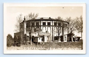 c.1947 Cyclorama Jerusalem Sainte-Anne-De-Beaupre Quebec Canada RPPC Crucifixion - Picture 1 of 2