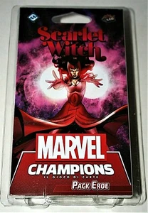 Marvel Comic Champions Gioco di Carte Hero Pack Deck Strega Scarlatta Nuovo con scatola italiano - Foto 1 di 2