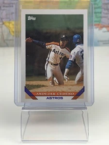 SHIPS SAME DAY Topps 1993 Baseball Card NM Andujar Cedeno #553 Houston Astros - Picture 1 of 2