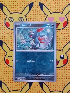 Sneasel 133/193 Reverse Holo - 2023 Paldea Evolved - NM - Picture 1 of 2