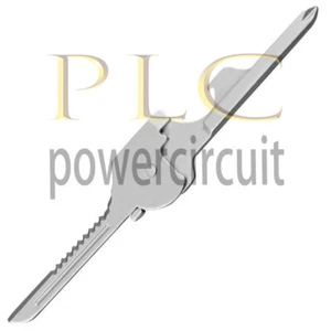 6-in-1 Utili Key Tool Keyring Keychain Multifunction Stainless Steel 1PCS - Picture 1 of 4