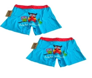 2 x Women Pyjama Shorts Girls PJ Shorts Underwear Sexy Shorts Owl Yours MIX - Picture 1 of 6