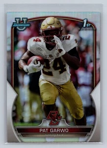 2022 Bowman Chrome University Pat Garwo 40 Refractor Boston College Eagles - Picture 1 of 2