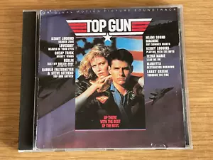Top Gun 1986 Soundtrack CD No Barcode 10 Tracks Kenny Loggins Berlin Cheap Trick - Picture 1 of 4
