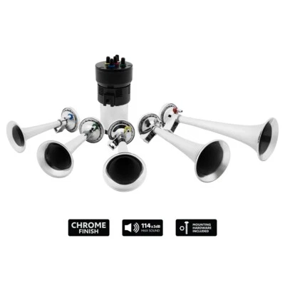 United Pacific 46153 High Power Dixie Air Horn - 1 Unit - Image 1 of 4